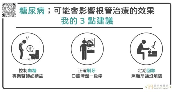 糖尿病會影響「根管治療、抽神經」效果。（圖／張添皓醫師提供）