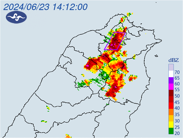 ▲▼新北市、台北市發布大雷雨即時訊息。（圖／氣象署提供）