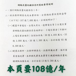 一張A4值108億？法務部打詐要調取網路流量紀錄　羅智強轟侵隱私　