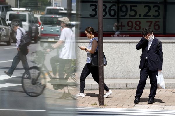 ▲▼2024年6月24日，日本東京出現高溫，。（圖／達志影像／美聯社）