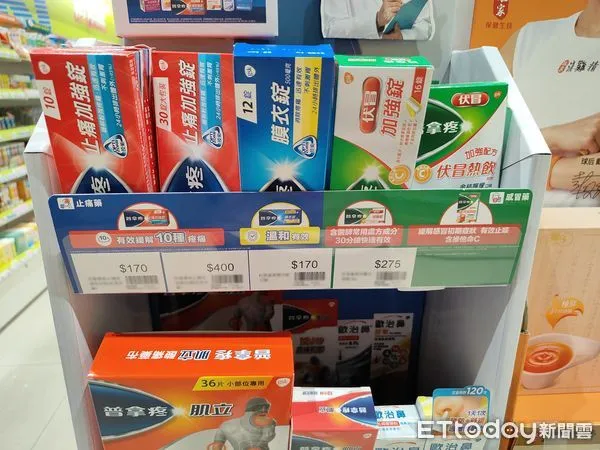 ▲▼普拿疼是常見止痛藥物。（圖／記者李依琳攝）