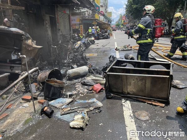 ▲▼三重麵店火警             。（圖／記者戴上容翻攝）