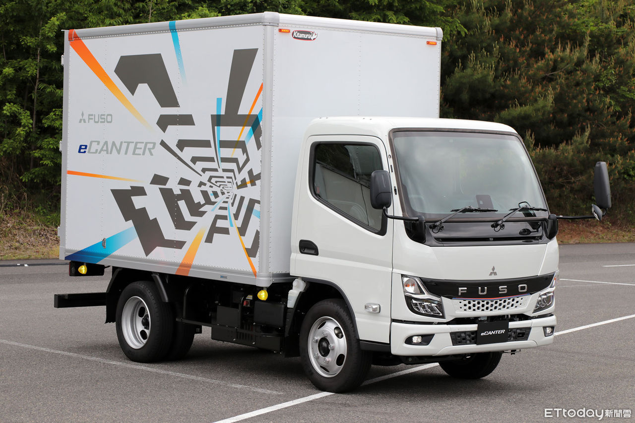 ▲FUSO eCanter電動貨車日本試駕！寧靜零碳排成為都市運輸最佳解。（圖／記者張慶輝攝）
