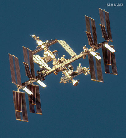 ▲▼國際太空站（ISS）。（示意圖／路透）