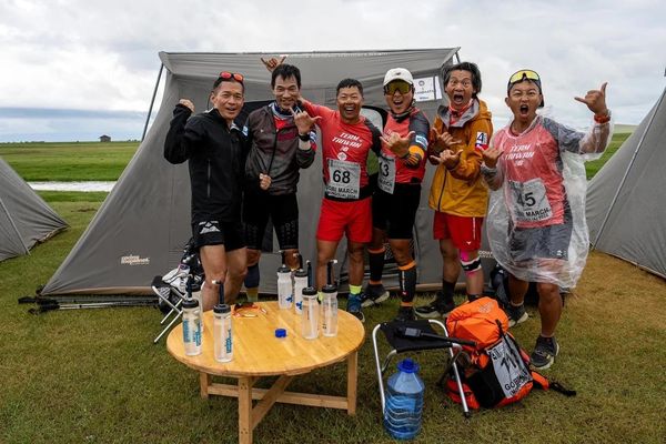 ▲▼王仁甫挑戰蒙古超級馬拉松7天250公里完賽。（圖／翻攝自臉書）
