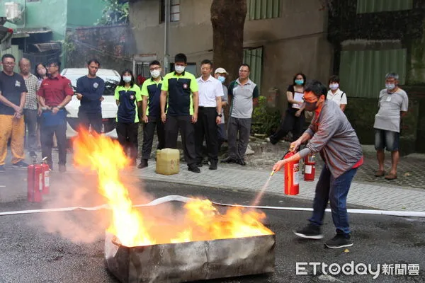 ▲基隆消防跨局處公安巡迴講座。（圖／記者郭世賢翻攝）