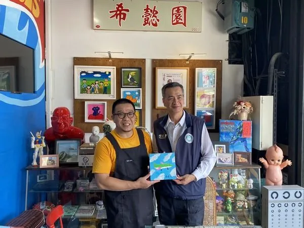 ▲移民署行動服務列車抵桃園