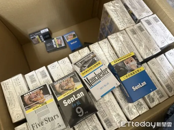 ▲嘉義山區肥料倉庫藏私菸工廠，不肖商進口「菸腳料」製百萬支私菸牟暴利。（圖／記者蔡佩旻翻攝）