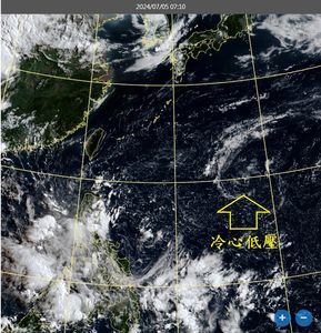 冷心低壓接近！鄭明典：會加強午後對流　周日雨區擴大　