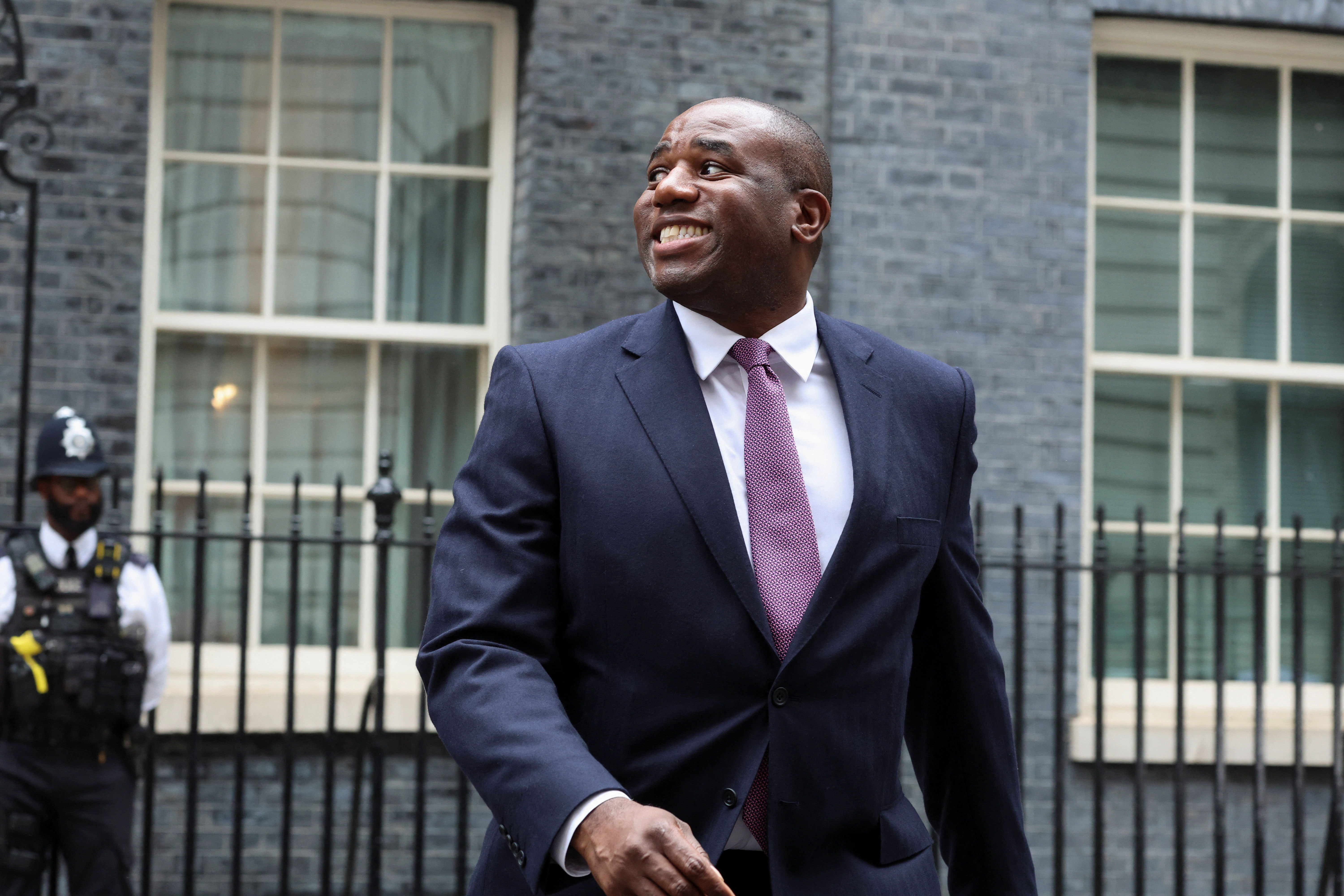 ▲▼ 英國外交大臣大衛拉米（David Lammy） 。（圖／路透）