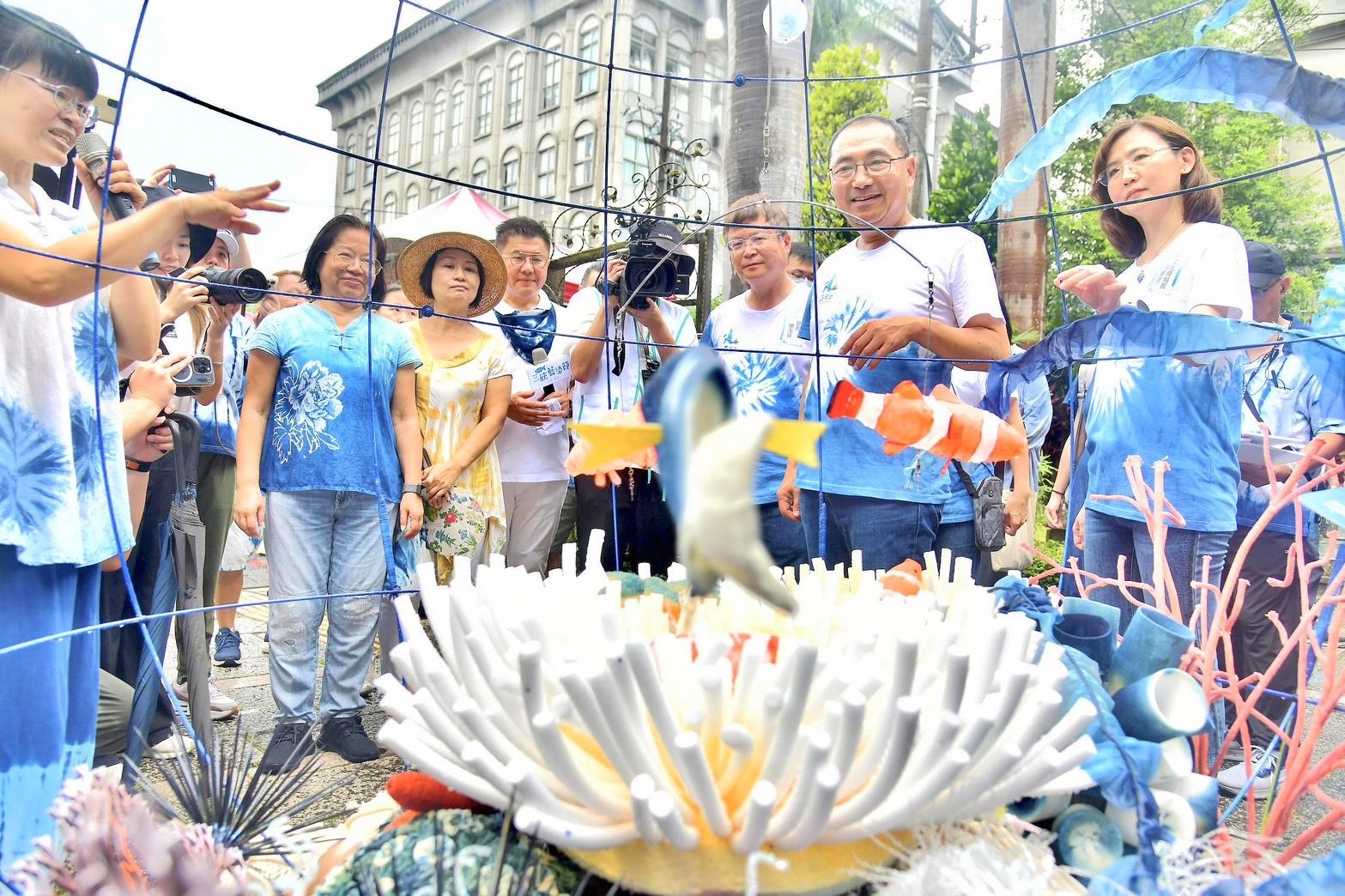 ▲2024三峽藍染節熱鬧登場。（圖／新北市三峽區公所提供）