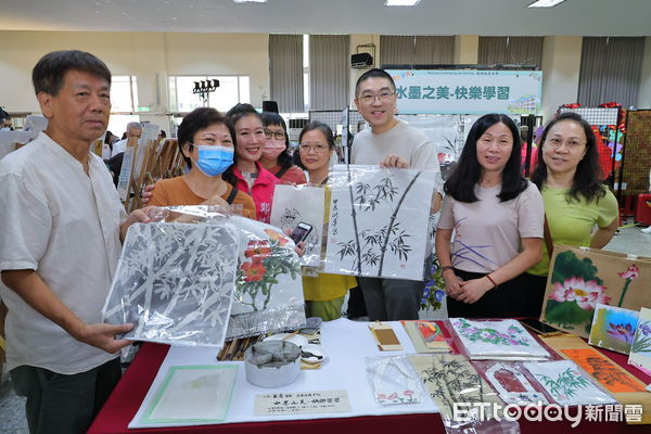 ▲基隆社區大學春季成果展。（圖／記者郭世賢翻攝）