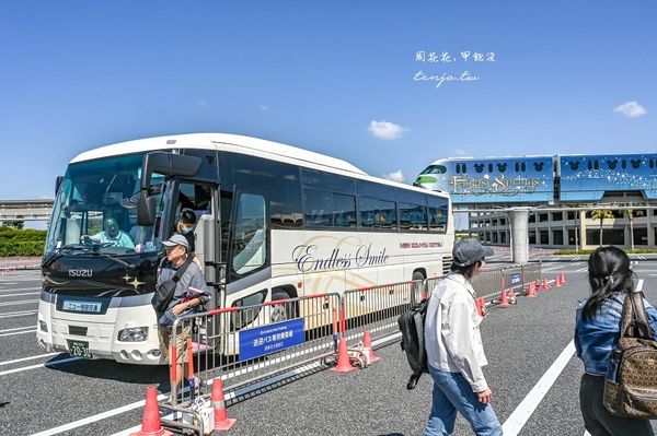 ▲▼東京迪士尼交通攻略，地鐵電車到JR舞濱車站，上野淺草出發推薦預約直達巴士。（圖／周花花提供）