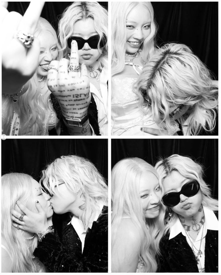 ▲▼ 24歲ASH ISLAND閃婚　寵溺摸妻肚子「懷孕了」。（圖／翻攝自ASH ISLAND、Chanmina IG）