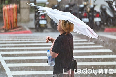 快訊／下班注意！大雷雨轟4縣市　低窪防淹水