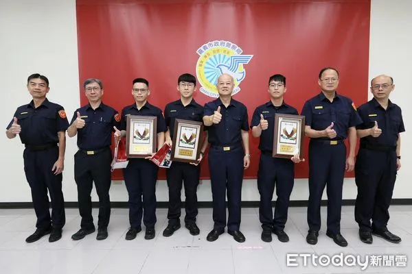 ▲▼警察大學二技放榜 嘉義市警局3員警金榜題名    。（圖／嘉義市警局提供）