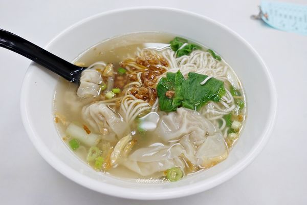 ▲▼西門餛飩湯 上海口味雪菜餛飩。（圖／部落客水晶安蹄提供）