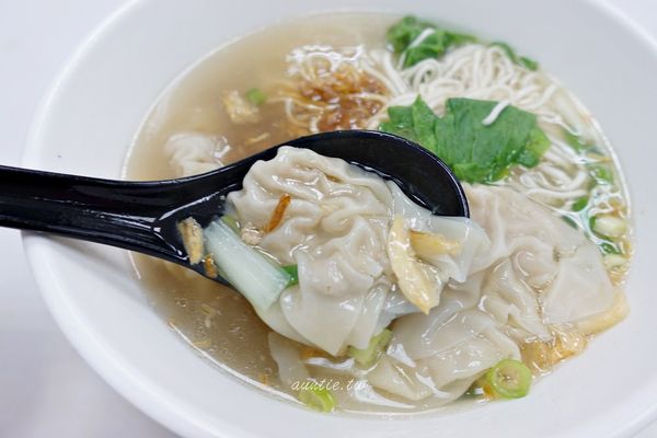 ▲▼西門餛飩湯 上海口味雪菜餛飩。（圖／部落客水晶安蹄提供）