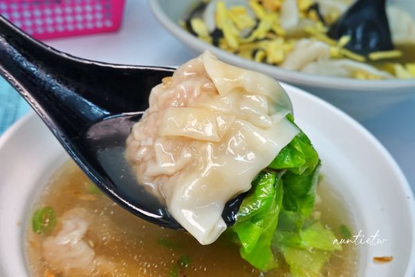 ▲▼西門餛飩湯 上海口味雪菜餛飩。（圖／部落客水晶安蹄提供）