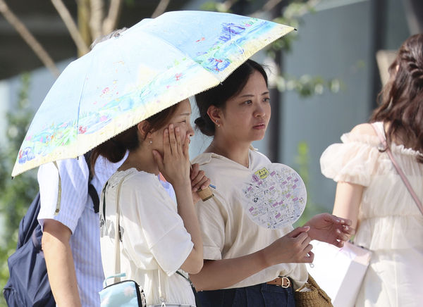 ▲▼日本,東京,高溫,夏天,炎熱。（圖／達志影像／美聯社）