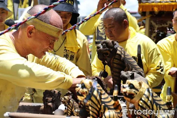 ▲水里虎爺將軍誕辰遶境祈安活動日前登場。（圖／南投縣政府提供，下同）