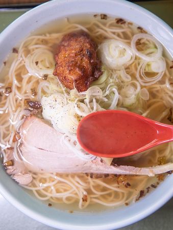 ▲▼只有飯野川才有的「サバだしラーメン」(鯖魚高湯拉麵)。（圖／部落客小虎提供）