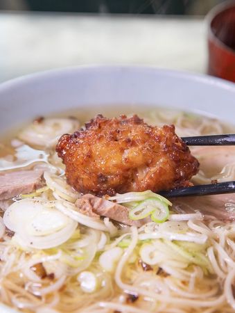 ▲▼唯独飯野川才有的「サバだしラーメン」(鯖魚高湯拉麵)。（圖／部落客小虎提供）