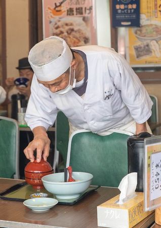 ▲▼只有飯野川才有的「サバだしラーメン」(鯖魚高湯拉麵)。（圖／部落客小虎提供）