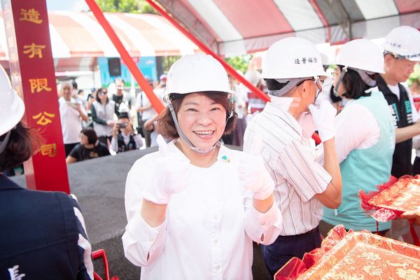 ▲嘉義市火化場聯外道路拓寬及新闢第三期工程開工。（圖／嘉義市政府提供）