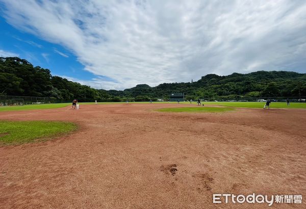 ▲基隆市全民運動場館全面修繕。（圖／記者郭世賢翻攝）