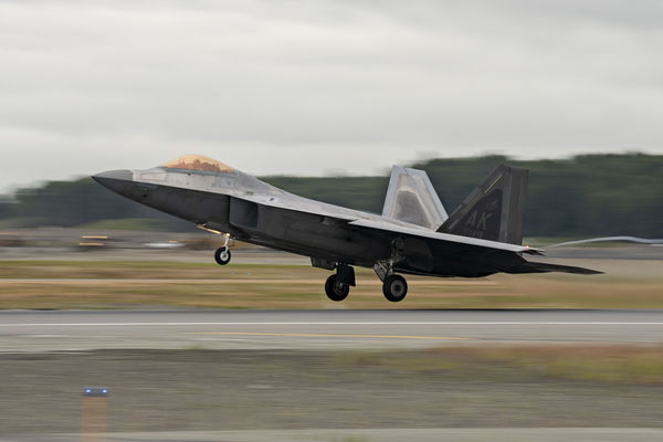 ▲▼F-22猛禽戰鬥機,2024.7.8,埃爾門多夫空軍基地。（圖／美國空軍）