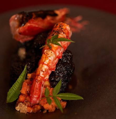 ▲Aleisha的西班牙的炭烤紅蝦。（圖／取自Aleisha.tw臉書）