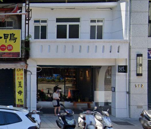 ▲set.餐廳位於台北市承德路二段上。（圖／取自Google地圖）