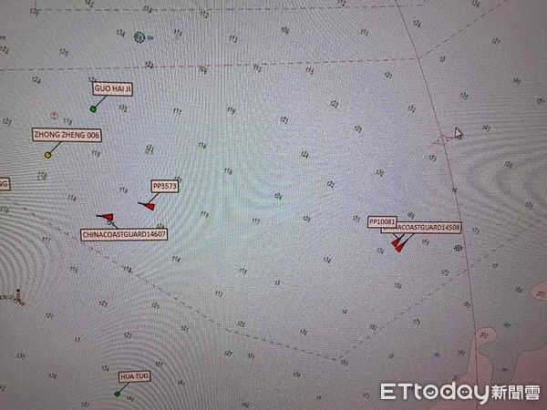 ▲▼     中國海警船七月首次編隊侵擾金門水域  海巡署派艇全程對應        。（圖／記者林名揚翻攝）