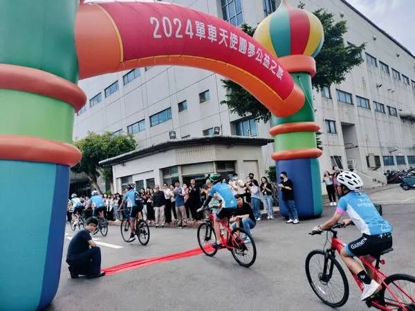 ▲2024單車天使台灣校際騎行圓夢成功