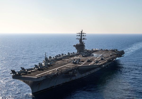 ▲▼艾森豪號（USS Dwight D. Eisenhower ,CVN-69）航母。（圖／美國海軍）