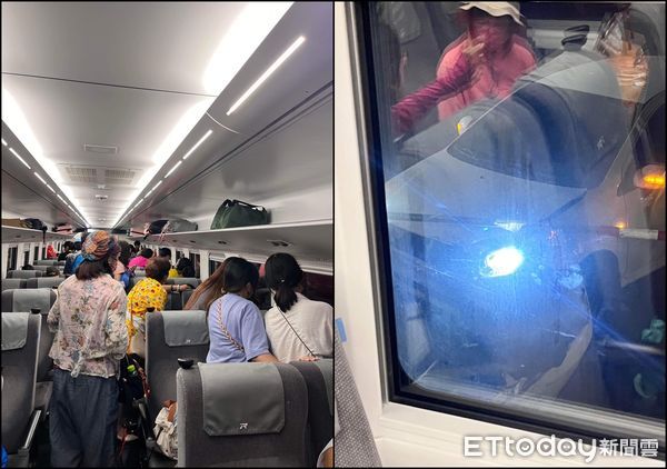 ▲▼汽車停車入侵平交道「新自強號衰擦撞」　台鐵岡山=路竹單線行車。（圖／民眾提供）