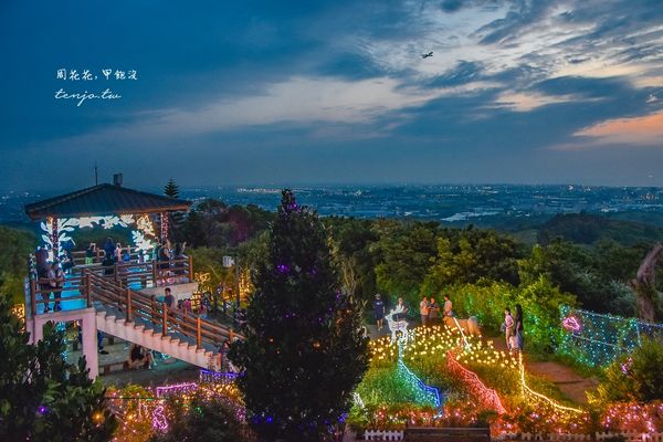 ▲▼桃園夜景餐廳151高地景觀咖啡廳，桃園大古山夜景餐廳推薦，可看海看夕陽欣賞飛機起降。（圖／周花花提供）