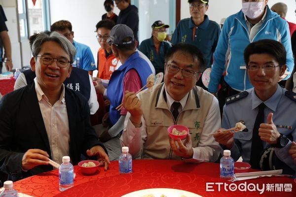 ▲台南仁德「二空新村」眷村園區18日開幕記者會登場，是繼水交社文化園區之後，台南市第二個眷村文化園區。（圖／記者林東良翻攝，下同）