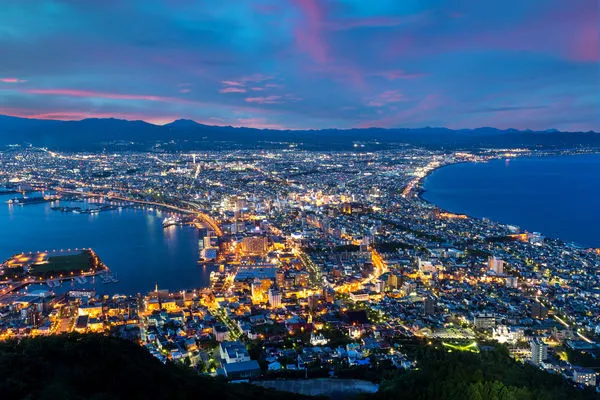 ▲▼北海道函館百萬夜景，函館旅遊，北海道旅遊，函館山。（圖／iStock提供）