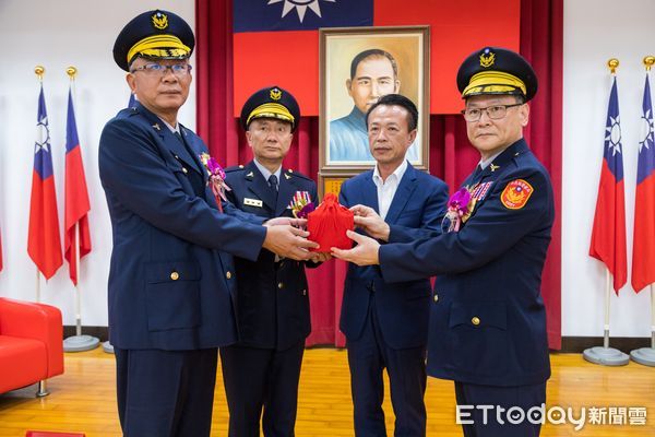 ▲▼嘉義縣警察局卸、新任局長交接典禮  。（圖／嘉義縣警局提供）