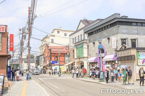 ▲▼小樽堺町通商店街，小樽旅遊，北海道旅遊。（圖／記者蔡玟君攝）