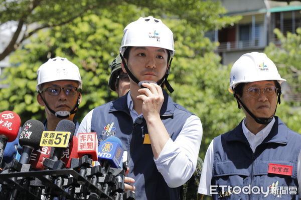 ▲▼凱米颱風進逼台灣，台北市長蔣萬安防颱整備作業，一早便前往視察信義區東大排導流改善及清淤情形。（圖／記者湯興漢攝）