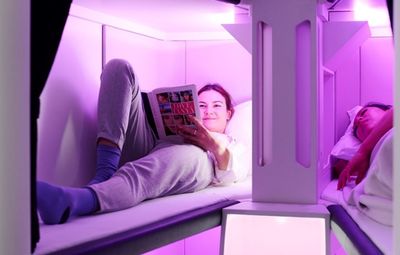 紐西蘭航空首創「舒眠艙」如膠囊旅館
