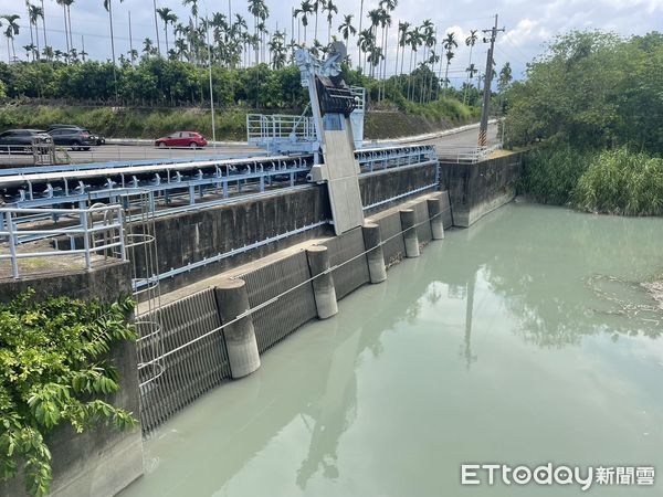 ▲▼    凱米颱風威脅擴大，台水第五區處進行現場勘，並陸續完成防颱整穩定供水品質。（圖／ 台水公司第五區處提供）