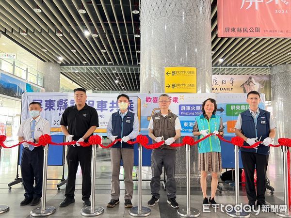 ▲屏東首推2條計程車共乘服務。（圖／屏東監理站提供）