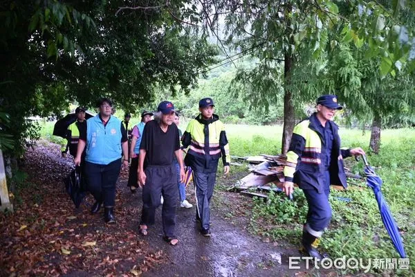 ▲▼凱米颱風將帶來驚人雨量，花蓮市國福社區預防性撤離9戶20人。（圖／花蓮市公所提供，下同）