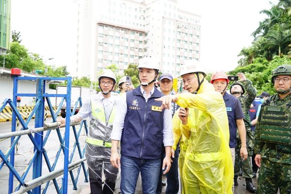 ▲▼因應凱米颱風，台北市長蔣萬安視察及督導台北市防颱整備情形行程。（圖／台北市政府提供）