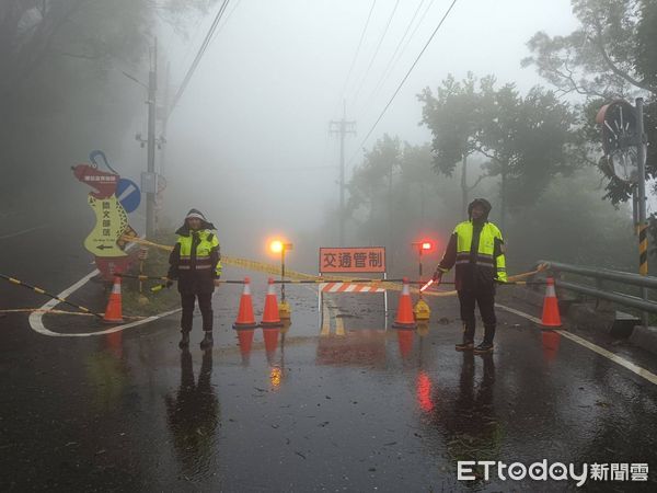 ▲台24線27.4~37.3k德文路口至神山段今(24)日下午4時實施預警性封閉            。（圖／記者陳崑福翻攝）