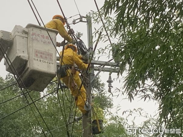 ▲▼新竹停電。（圖／台電新竹處提供）